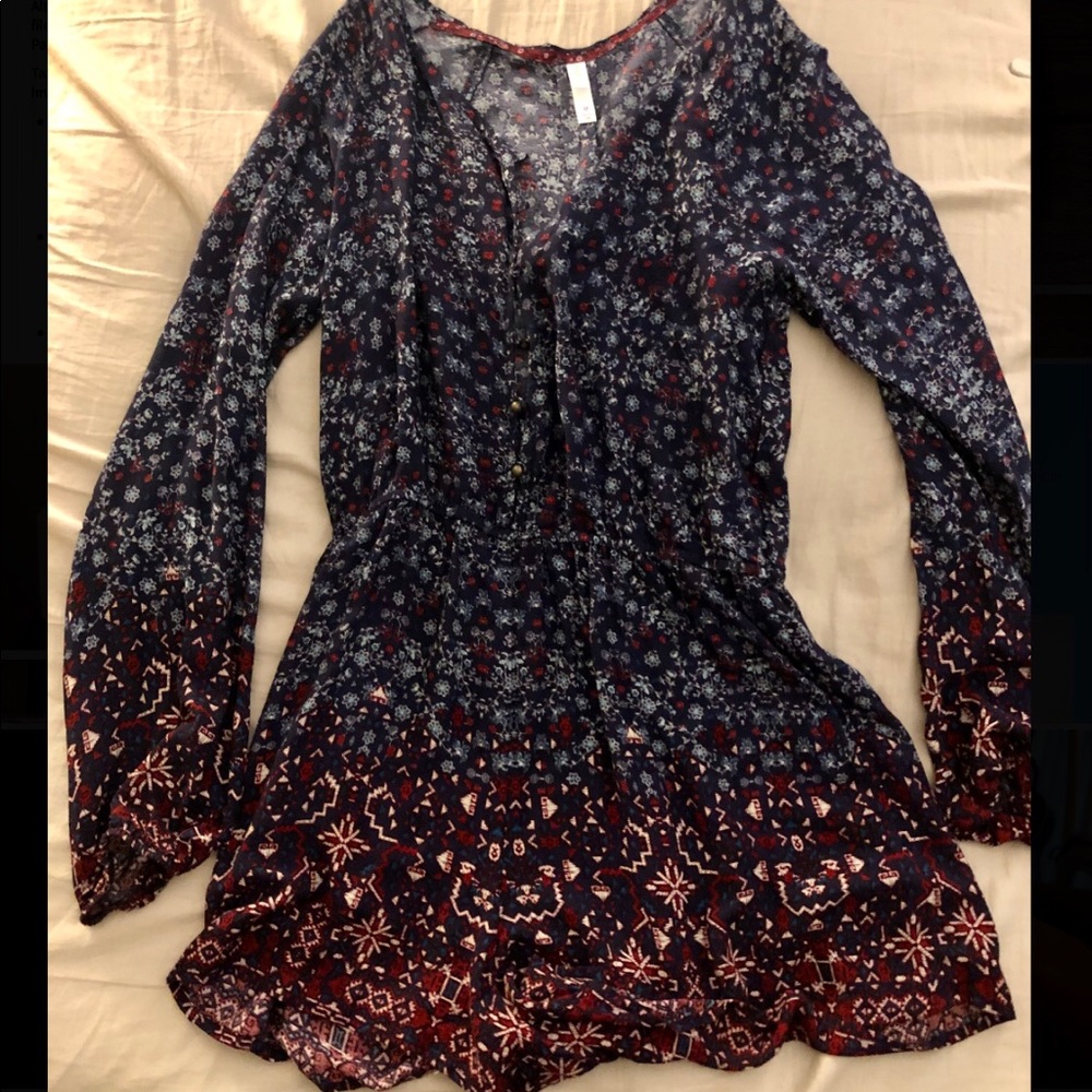 Long sleeve romper 🌺